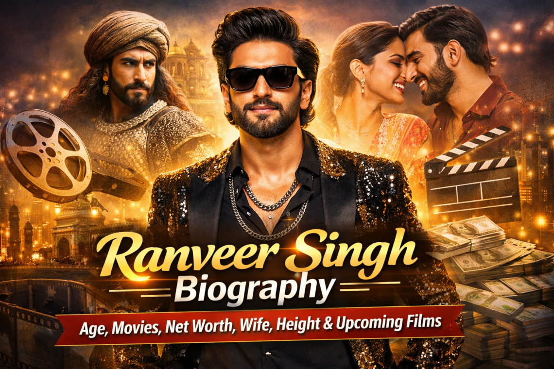 Ranveer Singh Biography: Age, Movies, Net Worth, Wife, Height & Upcoming Films