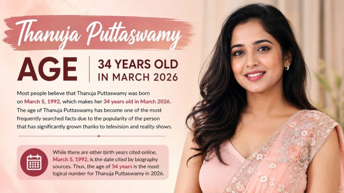 Thanuja Puttaswamy Age 2026