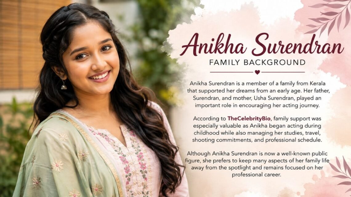 Anikha Surendran Biography, Age, Movies, Career & Family