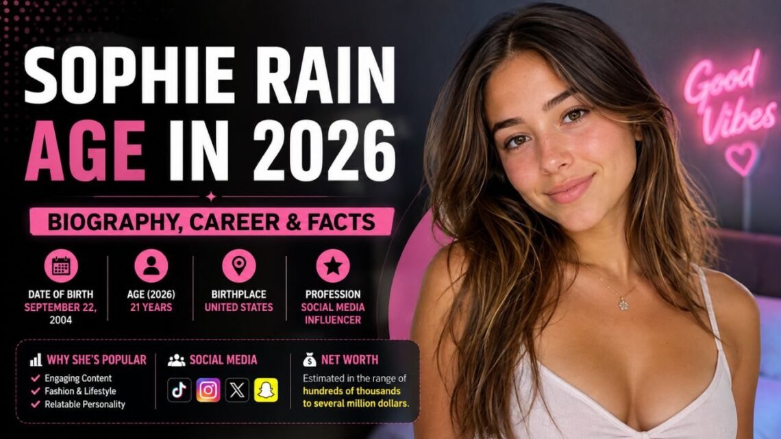 Sophie Rain Age