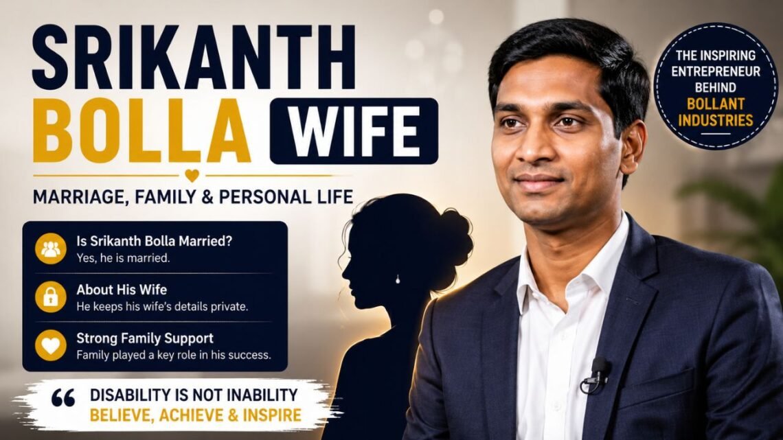 Srikanth Bolla Wife