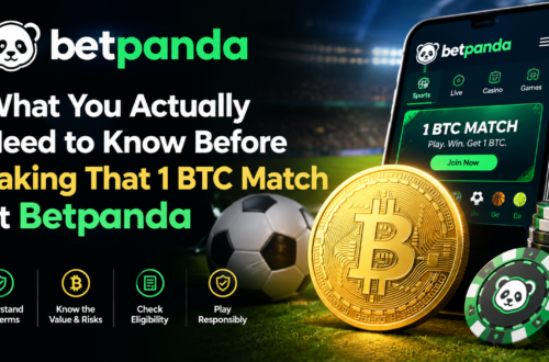 What You Actually Need to Know Before Taking That 1 BTC Match at Betpanda